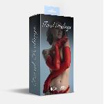 Рукавички довгі сітка Feral Feelings - Long Glover L, червоні - мініатюра 2