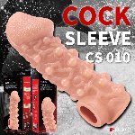 Насадка на член Kokos Cock Sleeve CS 010 L (м'ята упаковка!!!) - мініатюра 9