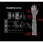 Вінілові міттинки Art of Sex - Lora довгі, размер M, колір чорний - мініатюра 4