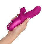 Пульсатор з вібрацією кліторального відростка Fun Factory BI STRONIC FUSION Magenta (м'яте паковання!!!) - мініатюра 11