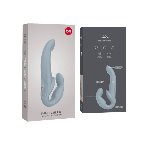 Безремінний страпон з вібрацією Fun Factory SHARE VIBE PRO cool grey (м'яте паковання!!!) - мініатюра 7