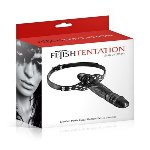 Кляп з подвійним фалоімітатором Fetish Tentation Double Penis Gag (м'яте паковання!!!) - мініатюра 3