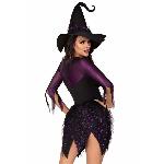 Костюм відьми Leg Avenue Mystical Witch M, сукня, капелюх - мініатюра 7