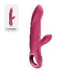 Пульсатор Fun Factory Bi Stronic Arc Raspberry (м'яте паковання!!!) - мініатюра 1