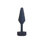 Анальна пробка Lux Active Twist Plug Small Blue (м'яте паковання!!!) - мініатюра 1