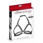 Портупея з металевими шипами Fetish Tentation Sexy Adjustable Chest Harness - мініатюра 3