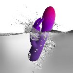 Вібратор-кролик Rocks Off Glo Girl - Rabbit (м'ята паковання!!!) - мініатюра 6