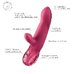 Пульсатор Fun Factory Bi Stronic Arc Raspberry (м'яте паковання!!!) - мініатюра 9