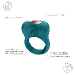 Ерекційне віброкільце Fun Factory Steady Bottle Green (м'яте паковання!!!) - мініатюра 4