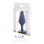 Анальна пробка Lux Active Twist Plug Small Blue (м'яте паковання!!!) - мініатюра 7