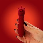 Вібратор-єдиноріжка Unihorn USB Bullet – Blaze Diablo віброкуля, USB-зарядка, 10 режимів - мініатюра 7
