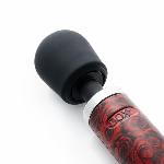 Вібромасажер DOXY Die Cast ROSE PATTERN, дуже потужний, живлення 220В, металевий корпус - мініатюра 3