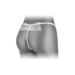Трусики-стрінги з перлинною ниткою Fashion Secret KATIA White - мініатюра 2