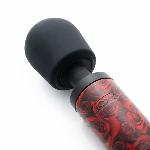 Вібромасажер DOXY Original ROSE PATTERN, дуже потужний, живлення 220В, пульсівні вібрації - мініатюра 3