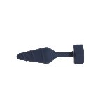 Анальна пробка Lux Active Twist Plug Small Blue (м'яте паковання!!!) - мініатюра 3