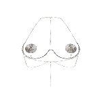 Прикраса на груди Obsessive Kisselie jewelry bra (м'яте паковання!!!) - мініатюра 3