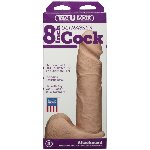 Фалоімітатор Doc Johnson Vac-U-Lock - 8 Inch ULTRASKYN Cock White (м'яте паковання!!!) - мініатюра 6