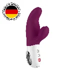 Вібратор-кролик Fun Factory MISS BI grape/white (м'яте паковання!!!) - мініатюра 1