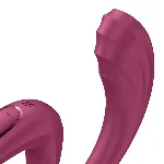 Вагінально-кліторальний вібратор Satisfyer G for Goddess 3 Wine Red (м'яте паковання!!!) - мініатюра 5
