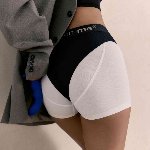 Трусики-бразиліана з фіксацією дилдо Strap-On-Me Harness Lingerie Idole – S – Black, високі - мініатюра 9