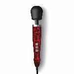 Вібромасажер DOXY Die Cast ROSE PATTERN, дуже потужний, живлення 220В, металевий корпус - мініатюра 2