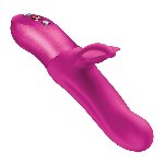 Пульсатор з вібрацією кліторального відростка Fun Factory BI STRONIC FUSION Magenta (м'яте паковання!!!) - мініатюра 7