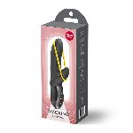Мінівібратор-кролик зі стимулювальною стрічкою Fun Factory AMORINO Black (м'яте паковання!!!) - мініатюра 10