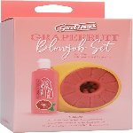 Набір для мінету Doc Johnson GoodHead Grapefruit Blowjob Set - Yellow (м'яте паковання!!!) - мініатюра 6