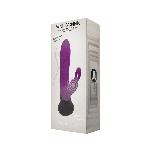 Вібратор з обертанням стовбура Adrien Lastic Mini Bonnie з петелькою для пальчика - мініатюра 2