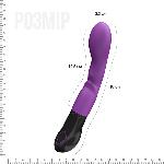 Вібратор Adrien Lastic Nyx, стимуляція точки G і входа у піхву - мініатюра 5