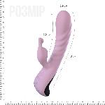 Вібратор Adrien Lastic Mini Trigger з масажними рухами стовбура - мініатюра 2