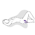 Вібратор для пар Adrien Lastic Couple Secrets II з пультом LRS, два мотори, універсальний - мініатюра 8