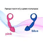 Анальна пробка Adrien Lastic Budy Pink із стимулюючою ніжкою, макс. діаметр 2,5 см - мініатюра 2