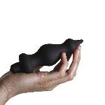 Анальна пробка з вібрацією Adrien Lastic Bullet Amuse Black, макс. діаметр 3,9 см - мініатюра 3