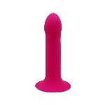 Дилдо з присоскою Adrien Lastic Hitsens 2 Pink, відмінно для страпона, макс. діам. 4см, довж. 16,7см - мініатюра 1