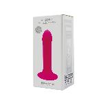 Дилдо з присоскою Adrien Lastic Hitsens 2 Pink, відмінно для страпона, макс. діам. 4см, довж. 16,7см - мініатюра 6