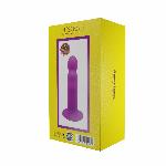 Дилдо з присоскою Adrien Lastic Hitsens 3 Purple, відмінно для страпона, діам. 4,1см, довжина 18,2см - мініатюра 7