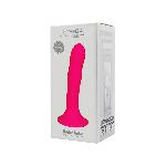 Дилдо з присоскою Adrien Lastic Hitsens 4 Pink, відмінно для страпона, діаметр 3,7см, довжина 17,8см - мініатюра 6