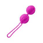 Вагінальні кульки Adrien Lastic Geisha Lastic Balls Mini Magenta (S), діаметр 3,4 см, вага 85 г - мініатюра 1
