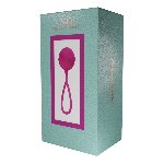 Вагінальні кульки Adrien Lastic Geisha Lastic Balls Mía Magenta (L), діаметр 4 см, маса 42 г - мініатюра 6