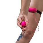 Виброяйце Adrien Lastic Playball для стимуляції точки А, з турборежимом, кріплення до ноги - мініатюра 3