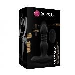 Анальна пробка з вібрацією та пульсацією Dorcel DEEP STORMER - мініатюра 2