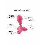 Анальна пробка з вібрацією Satisfyer Game Changer Pink - мініатюра 2