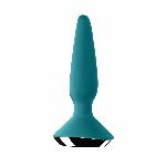 Анальна смарт-вібропробка Satisfyer Plug-ilicious 1 Petrol - мініатюра 5