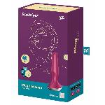 Анальна смарт-вібропробка Satisfyer Plug-ilicious 2 Berry - мініатюра 2
