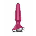 Анальна смарт-вібропробка Satisfyer Plug-ilicious 2 Berry - мініатюра 1