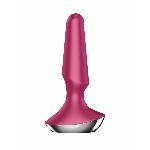 Анальна смарт-вібропробка Satisfyer Plug-ilicious 2 Berry - мініатюра 5