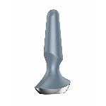 Анальна смарт-вібропробка Satisfyer Plug-ilicious 2 Ice Blue - мініатюра 4