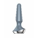 Анальна смарт-вібропробка Satisfyer Plug-ilicious 2 Ice Blue - мініатюра 1