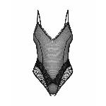 Боді Obsessive Blomentis crotchless teddy XL/2XL - мініатюра 6